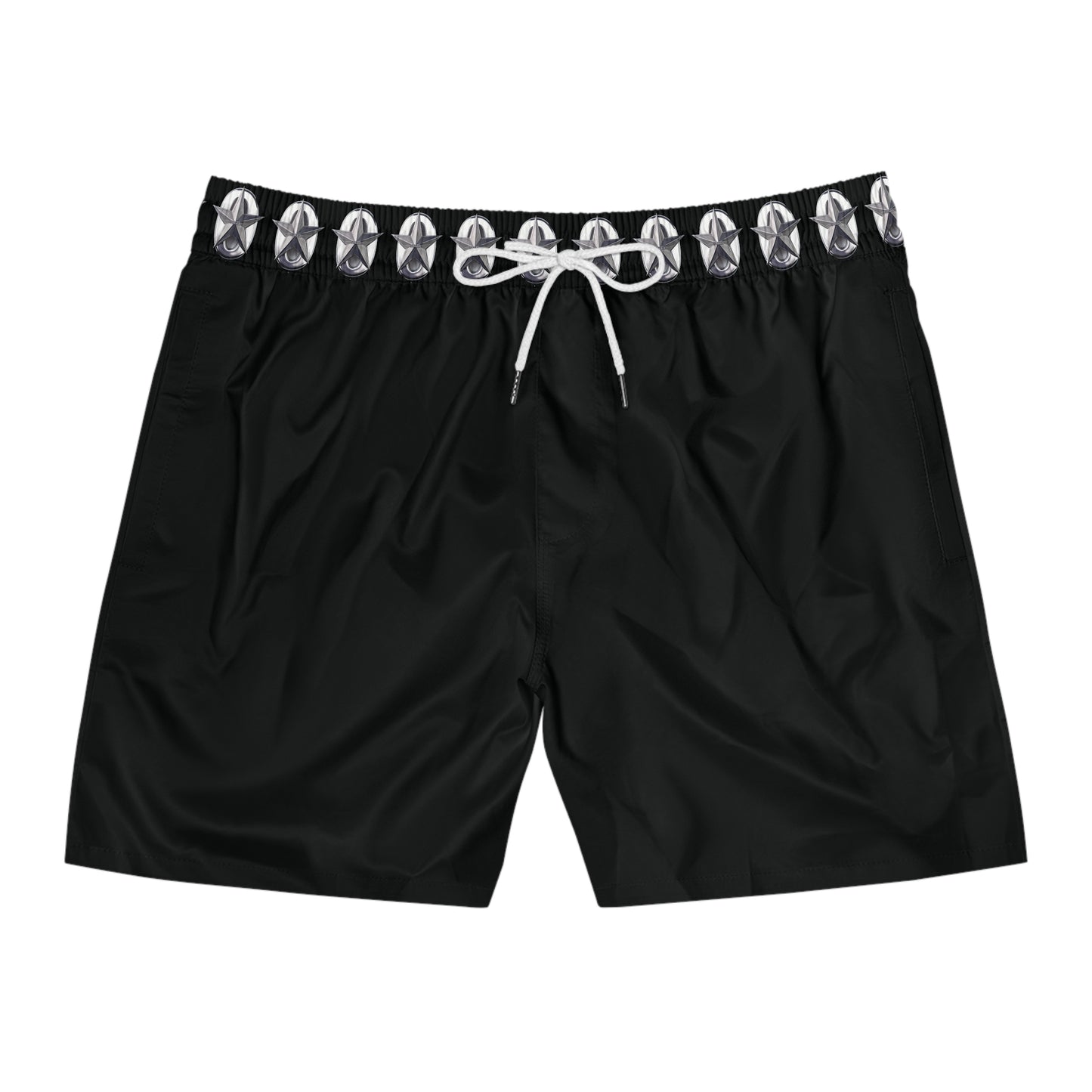 StarZero Logo Men's Mid-Length Swim Shorts (AOP)