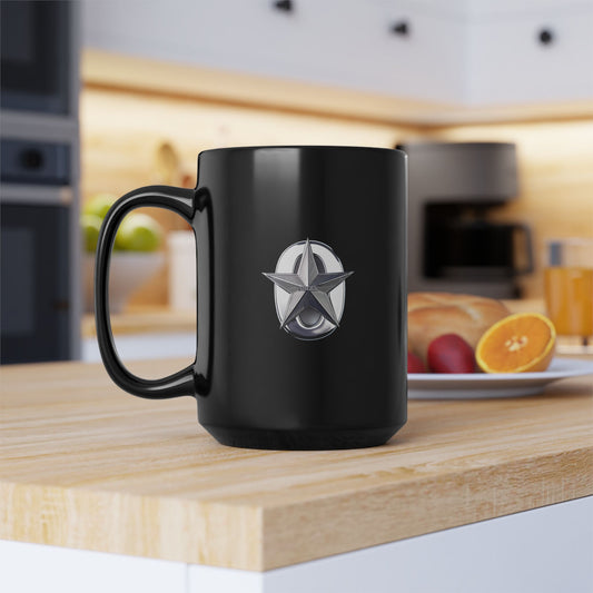 StarZero Black Mug, 15oz