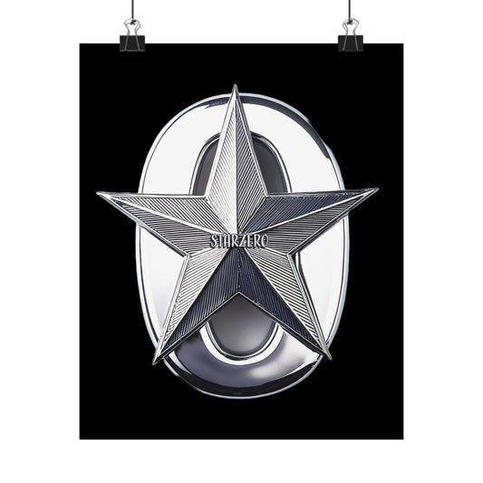 StarZero Logo Premium Matte Vertical Posters