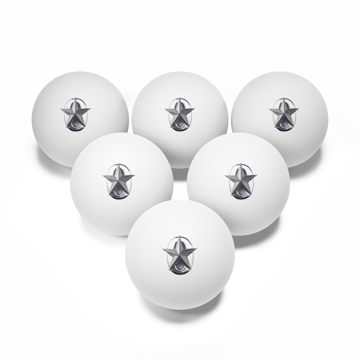 StarZero Ping Pong Balls, 6 pcs