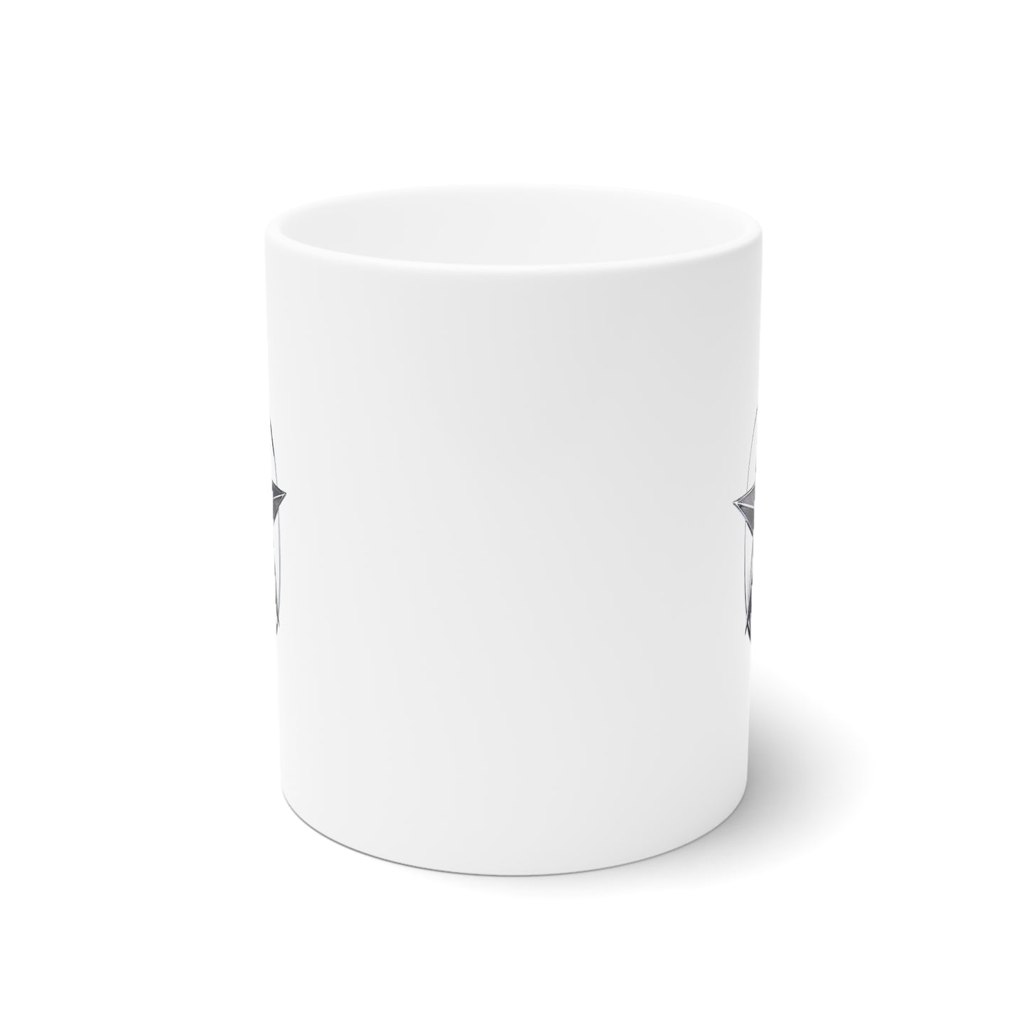 StarZero White Ceramic Mug, 11oz and 15oz