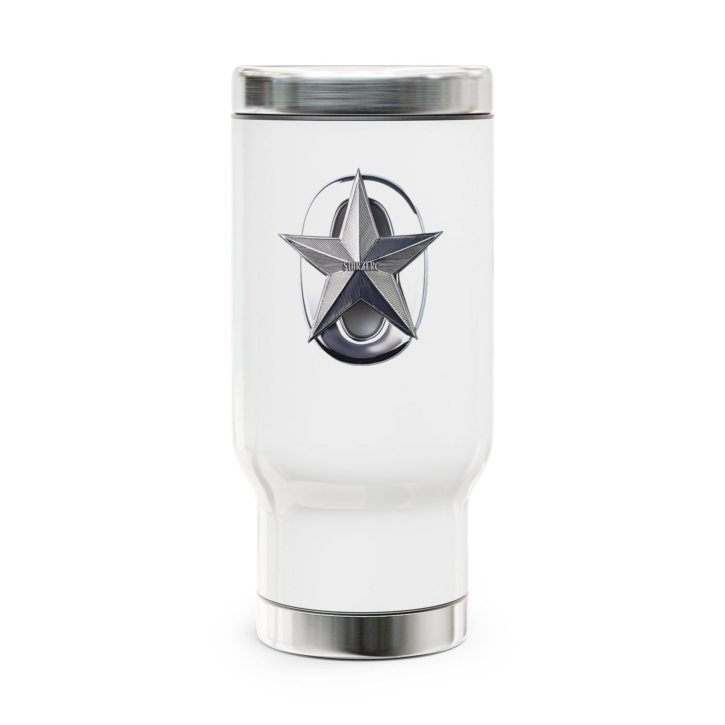 StarZero Stainless Steel Travel Mug with Handle, 14oz