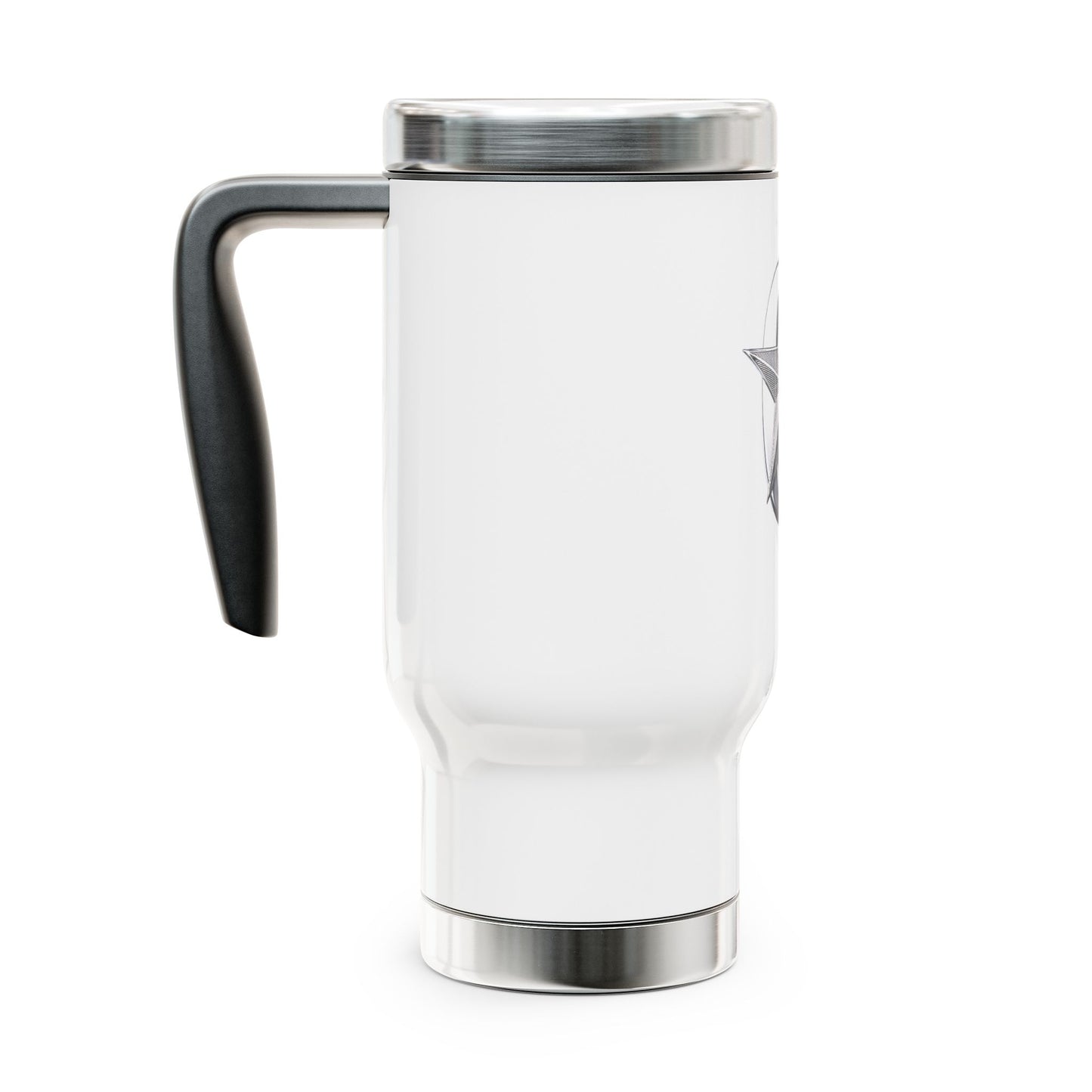 StarZero Stainless Steel Travel Mug with Handle, 14oz