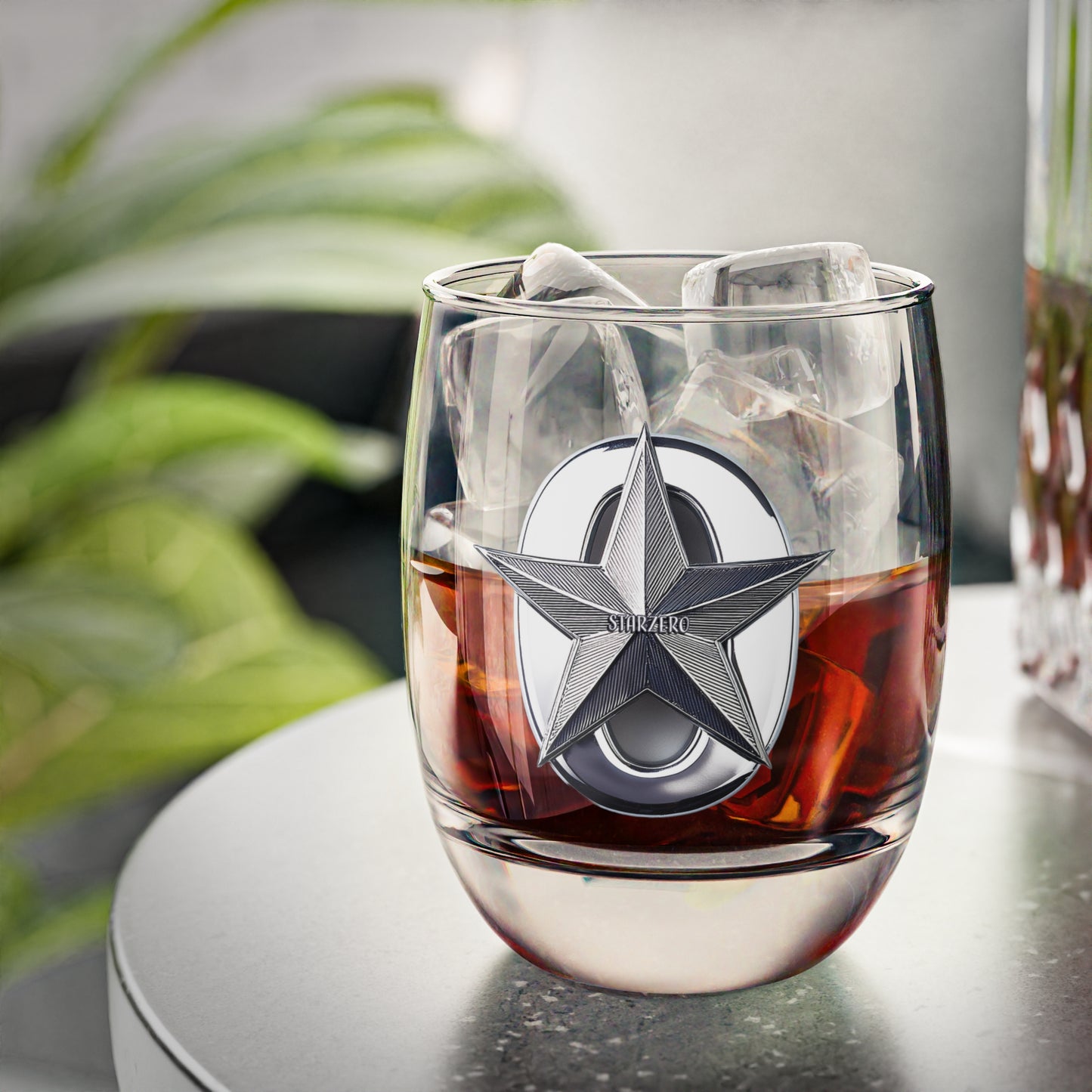 StarZero Logo Whiskey Glass