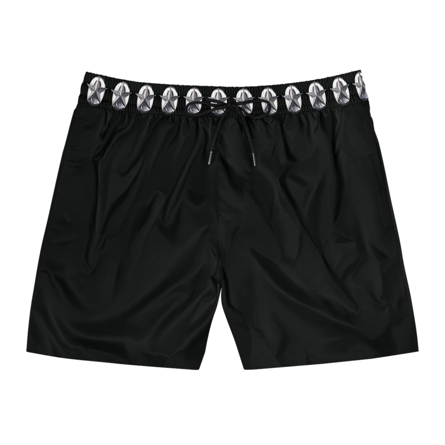 StarZero Logo Men's Mid-Length Swim Shorts (AOP)