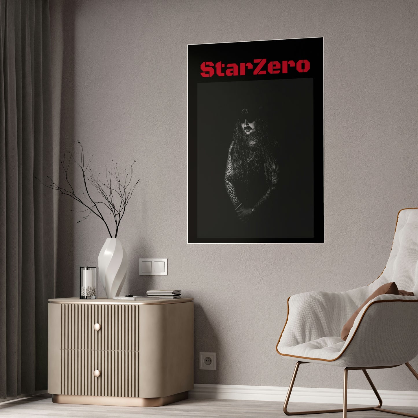 StarZero ~ Red Logo ~ Joshua ~ Gloss Poster