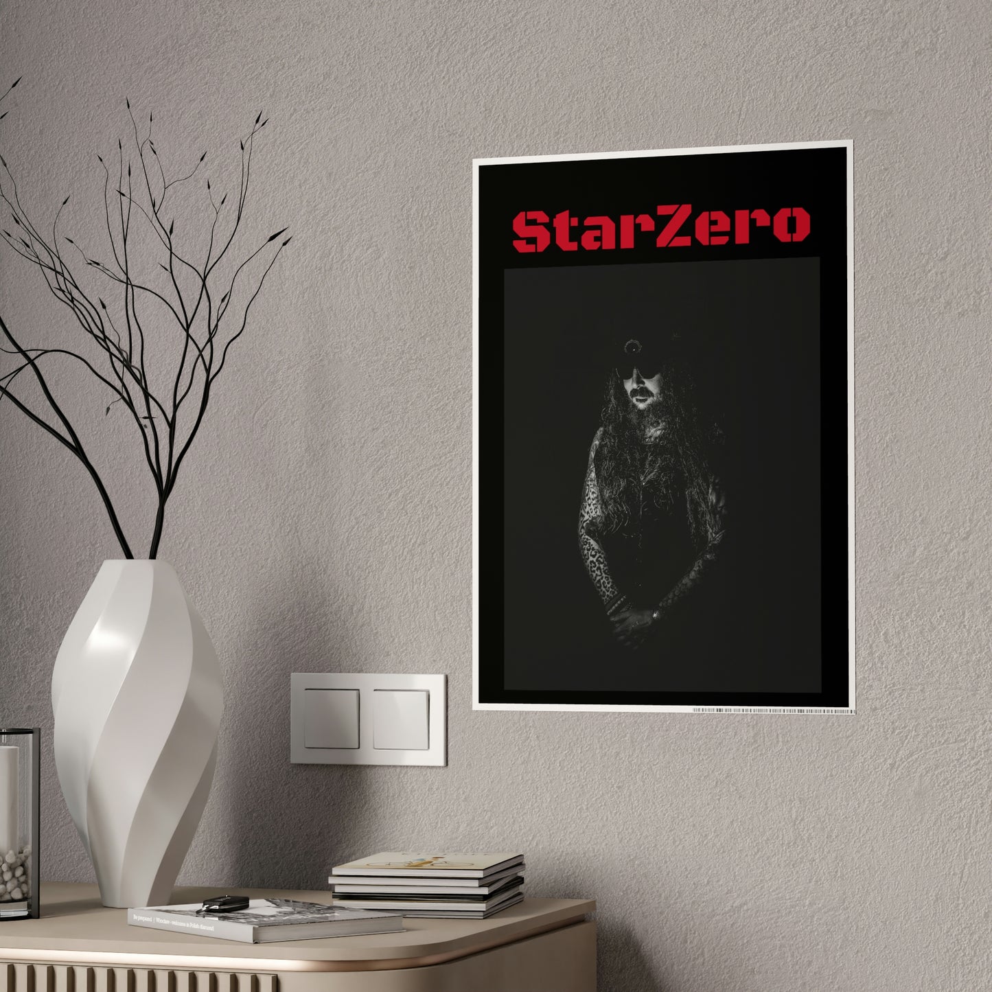 StarZero ~ Red Logo ~ Joshua ~ Gloss Poster