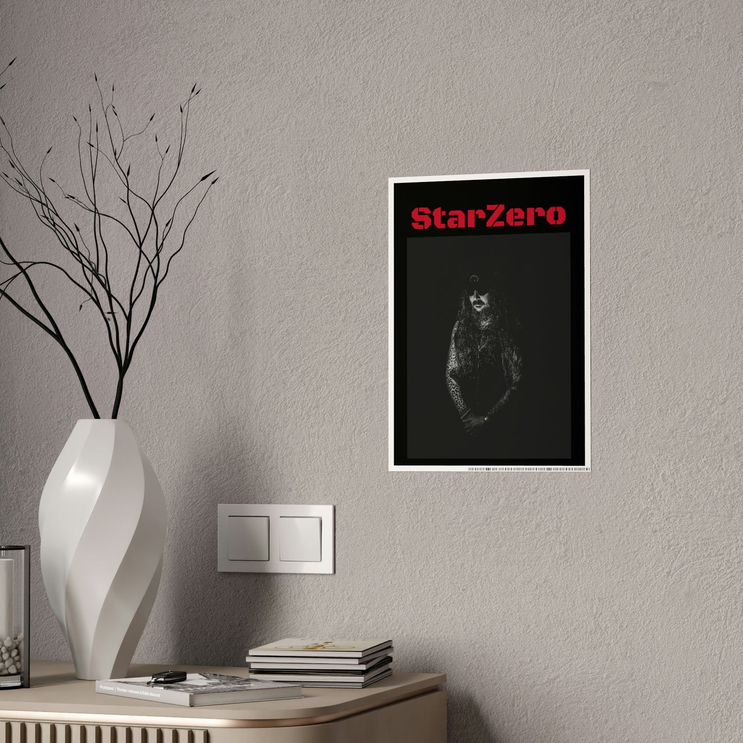 StarZero ~ Red Logo ~ Joshua ~ Gloss Poster