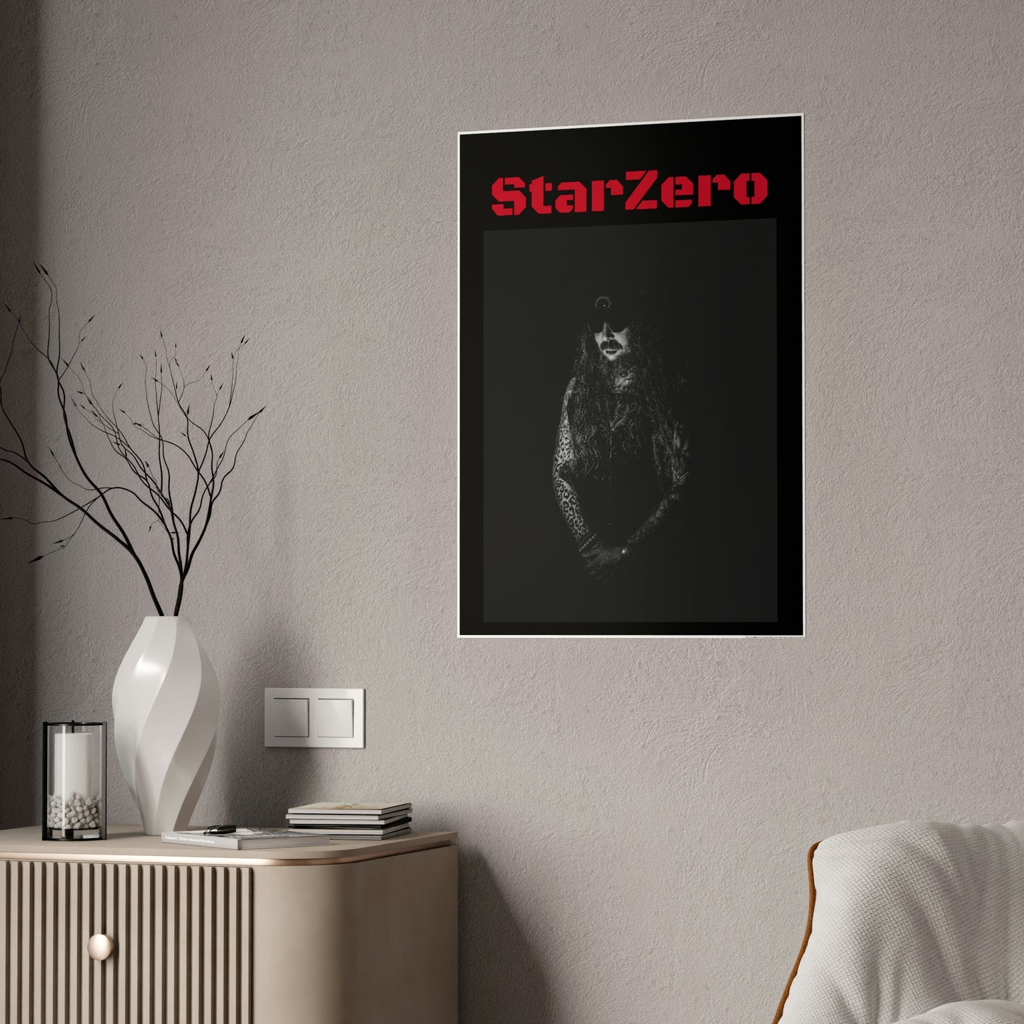 StarZero ~ Red Logo ~ Joshua ~ Gloss Poster