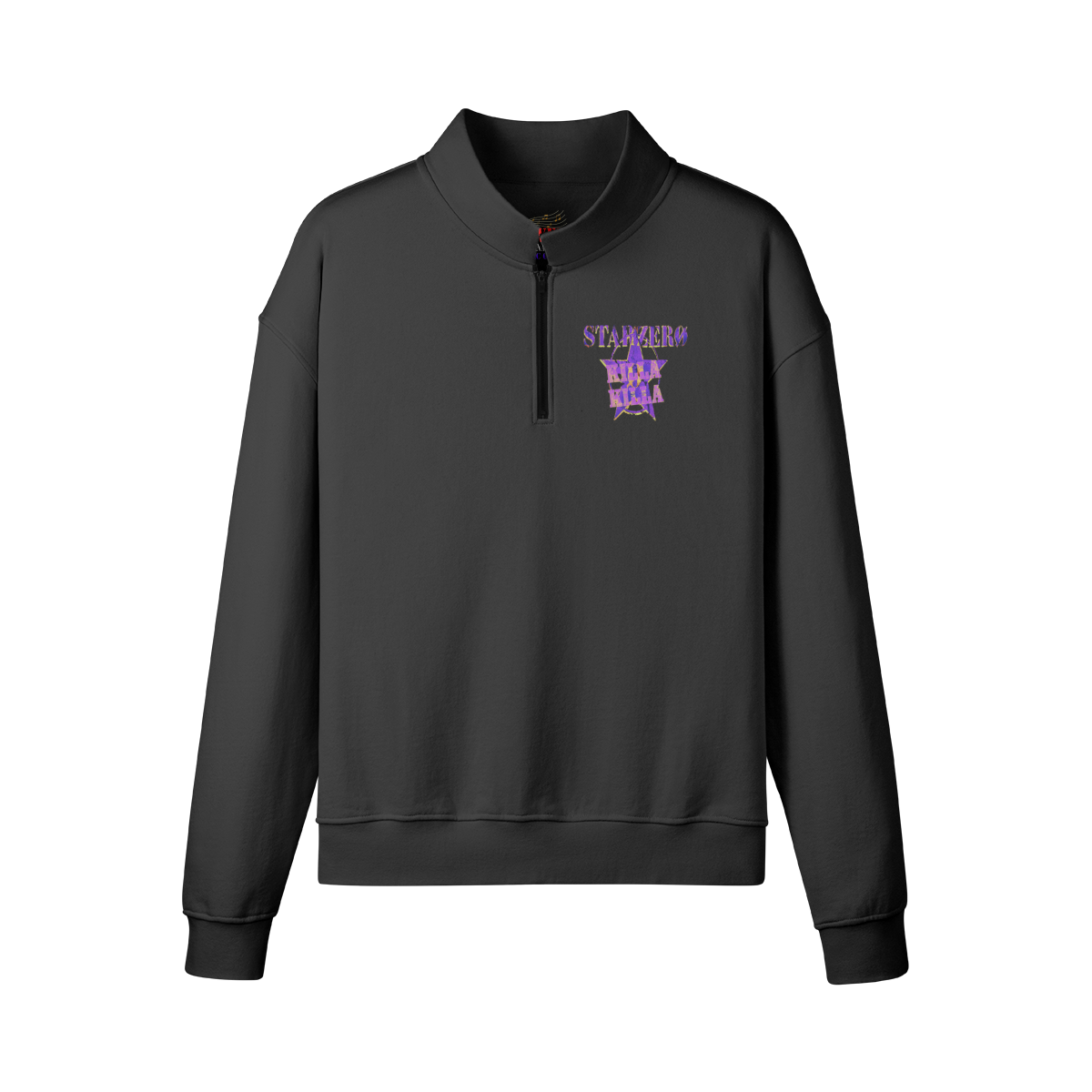 380GSM Unisex Heavyweight Half-zip Sweatshirt