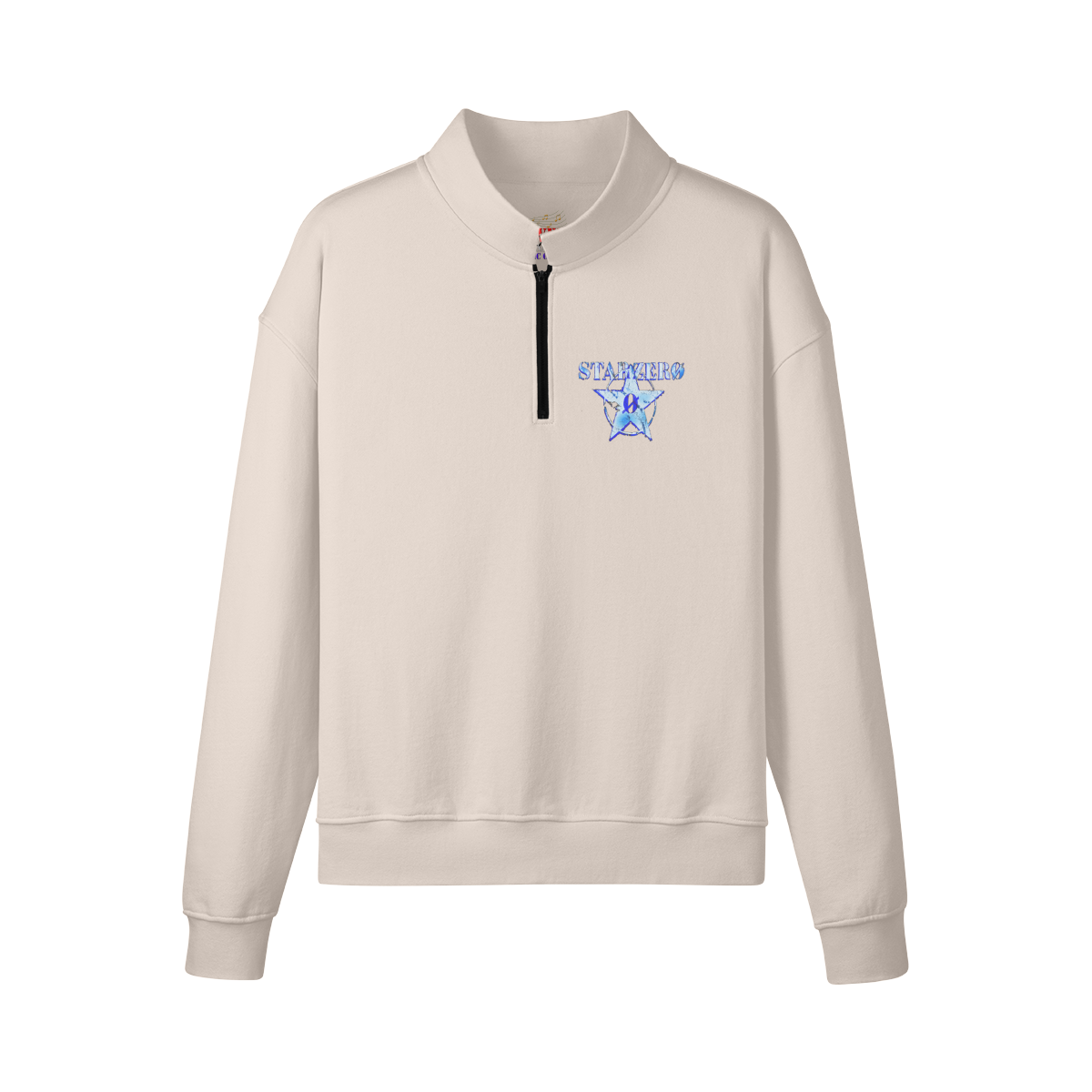 380GSM Unisex Heavyweight Half-zip Sweatshirt