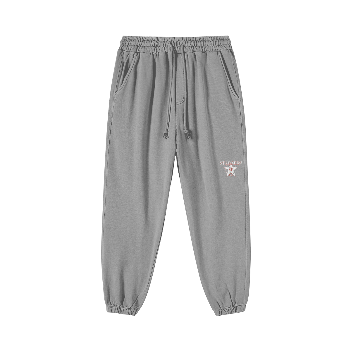 420GSM Unisex Super Heavyweight Washed Baggy Sweatpants