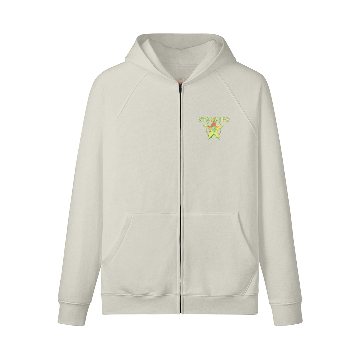 380GSM Unisex Heavyweight Fleece-lined Full-zip Hoodie