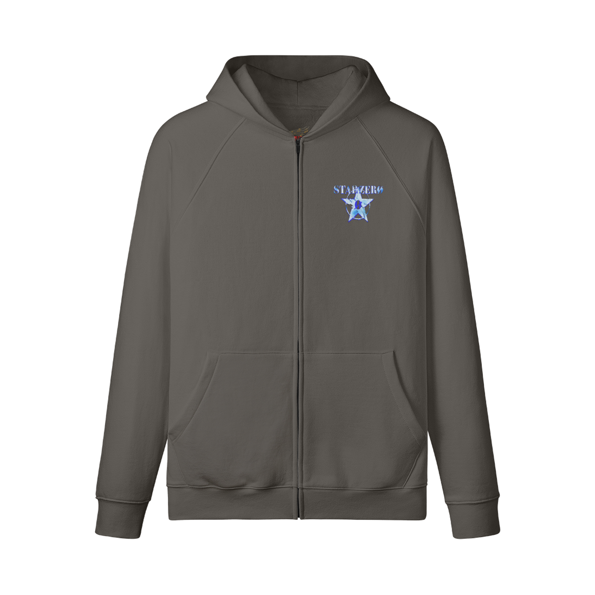 380GSM Unisex Heavyweight Fleece-lined Full-zip Hoodie